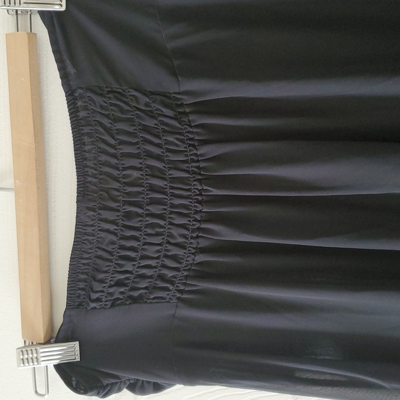 Victorias Secret Swim Cover Up. 47" Long. Sheer. Black Strapless. Size M - Picture 4 of 4